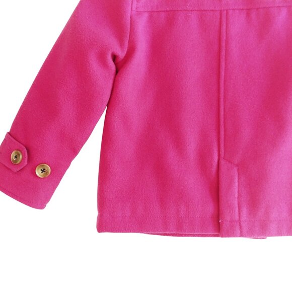 Hatley Pink Double-Breasted Coat Size 4T - Picture 9 of 13